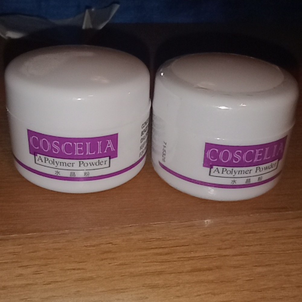 2-pcs (2*$10) polymer powder 🤍😊